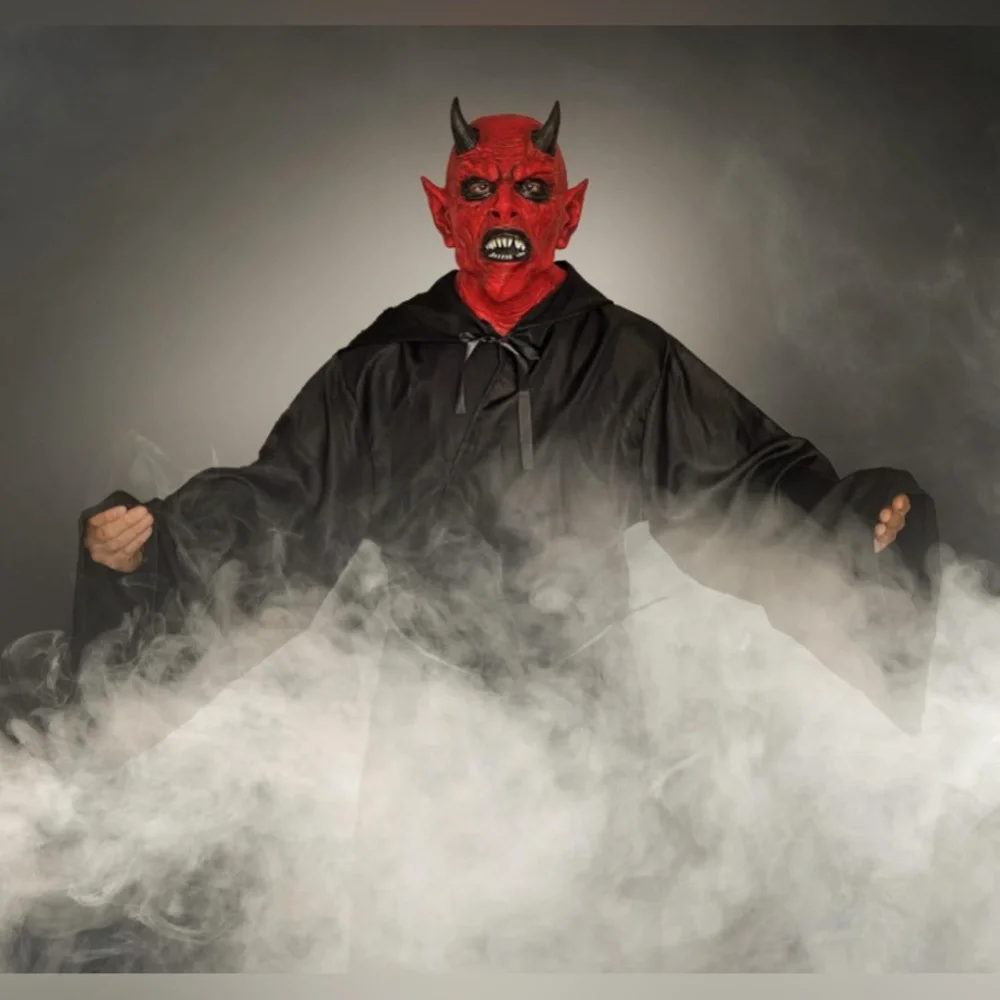 Demon Devil Mask,Devil Latex Mask Headgear,Halloween Fright. NEW!!!